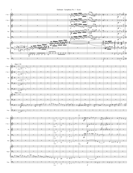 Symphony No. 1, for Organ and Orchestra image number null