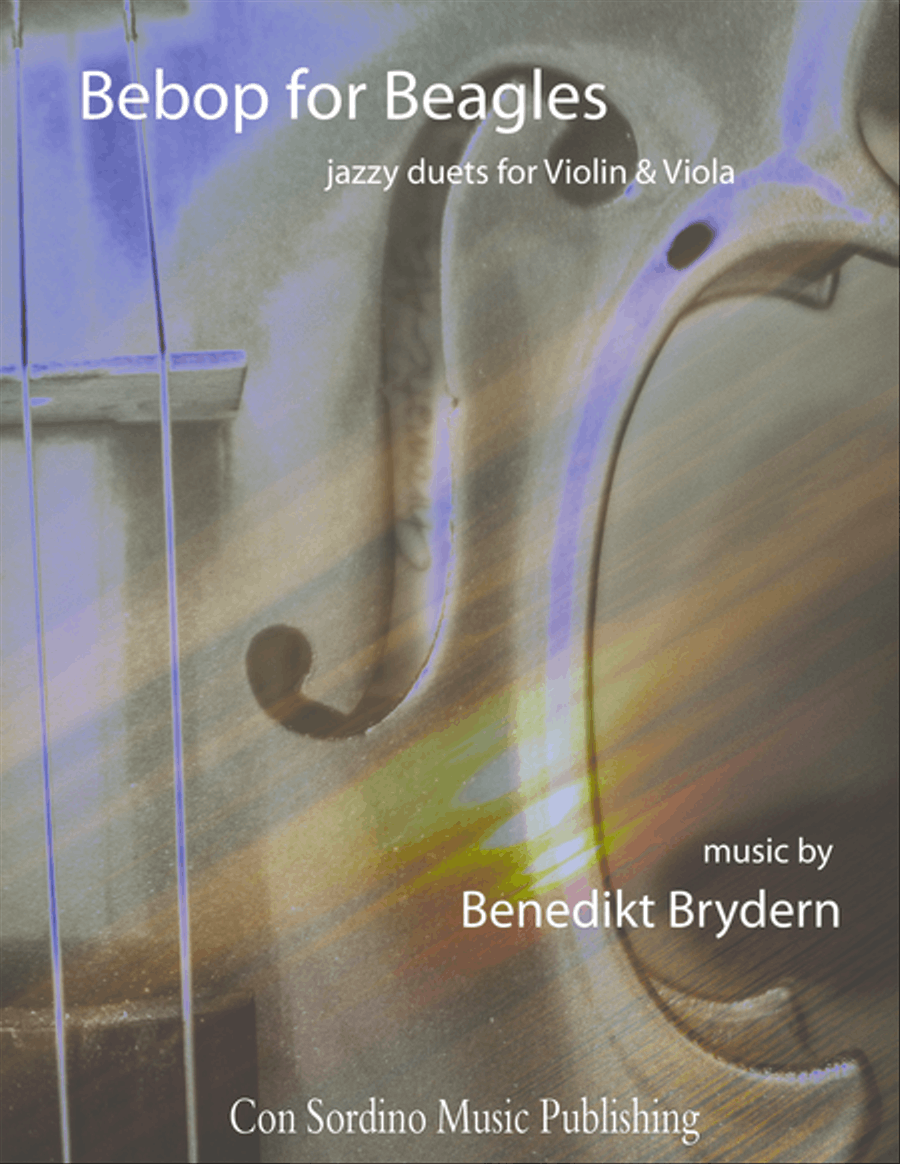 Bebop for Beagles - jazzy duets for Violin and Viola String Duet scores gallery preview page 1
