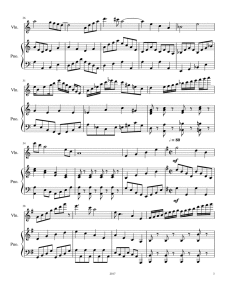 Violin Solo No. 5