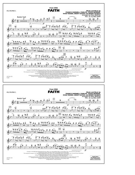 Faith (from Sing) - Flute/Piccolo
