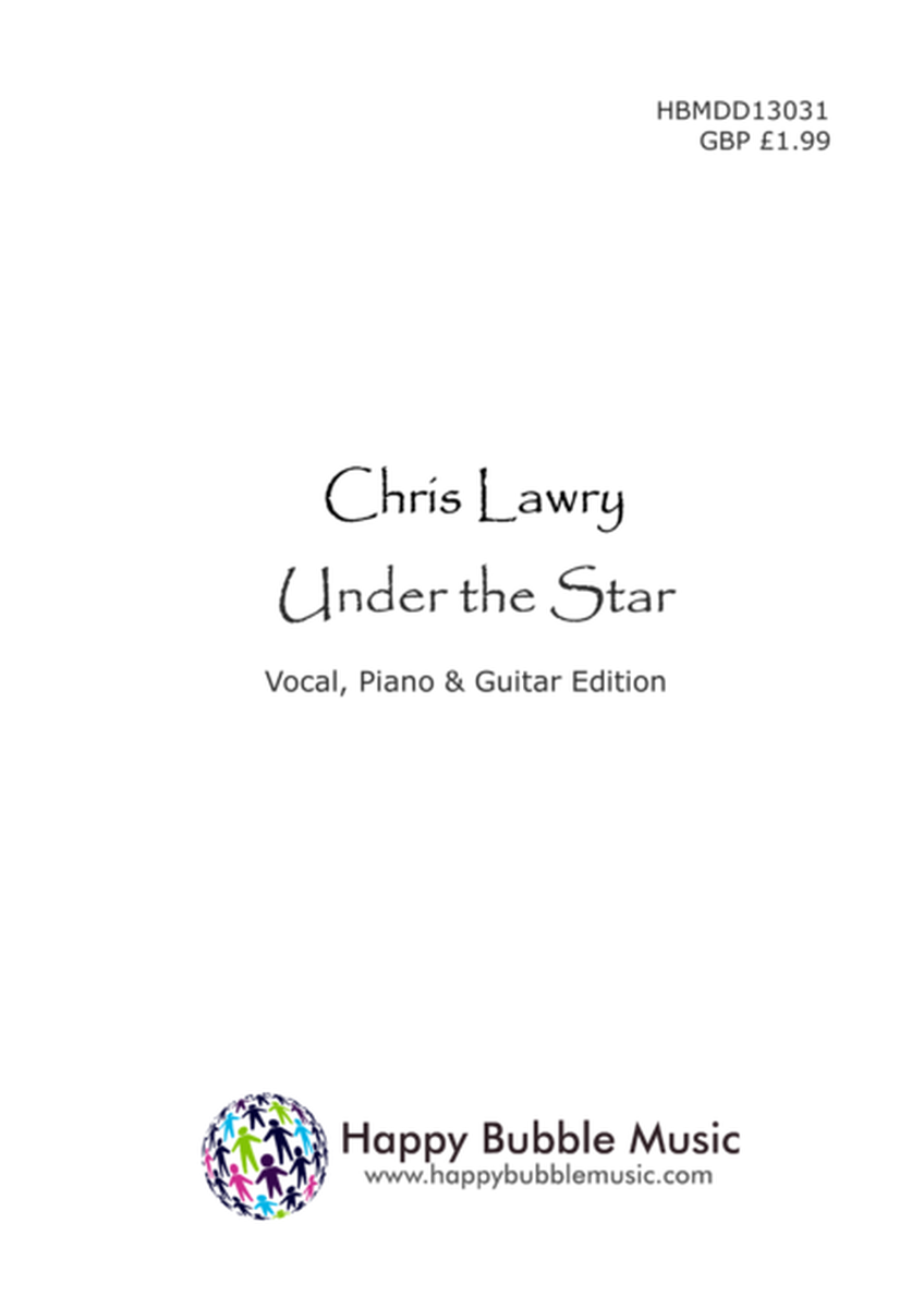 Under the Star (Piano Vocal Guitar Score) image number null