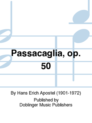 Passacaglia op. 50