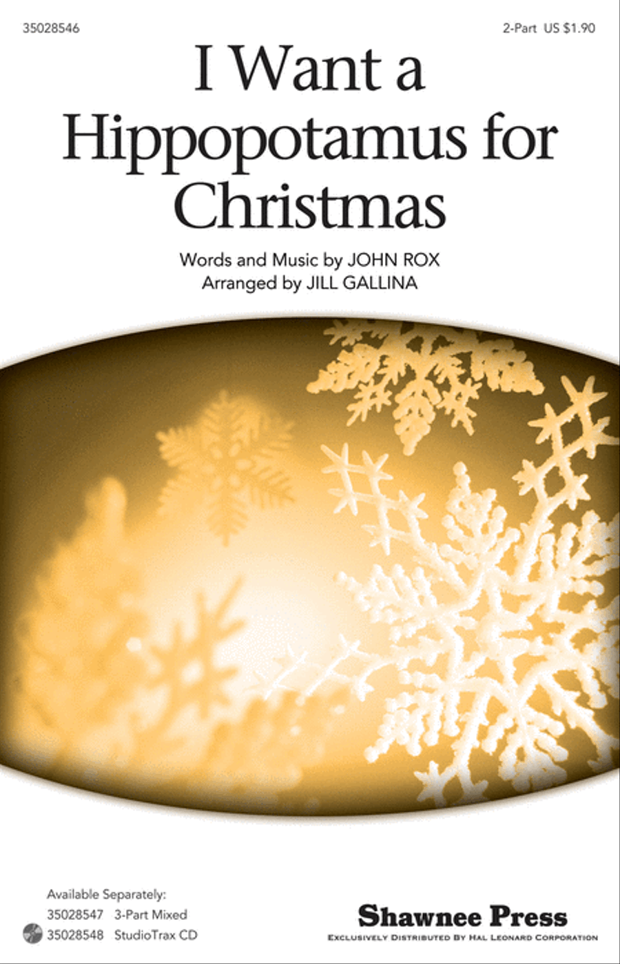 I Want a Hippopotamus for Christmas 2-Part scores gallery preview page 1