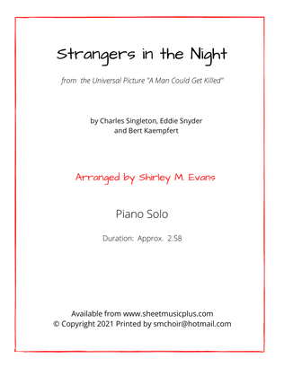 Book cover for Strangers In The Night