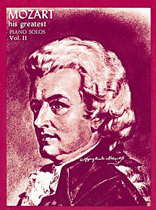 Book cover for Mozart - His Greatest Volume 2
