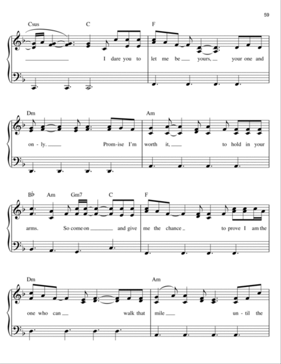 One And Only Voice scores gallery preview page 3