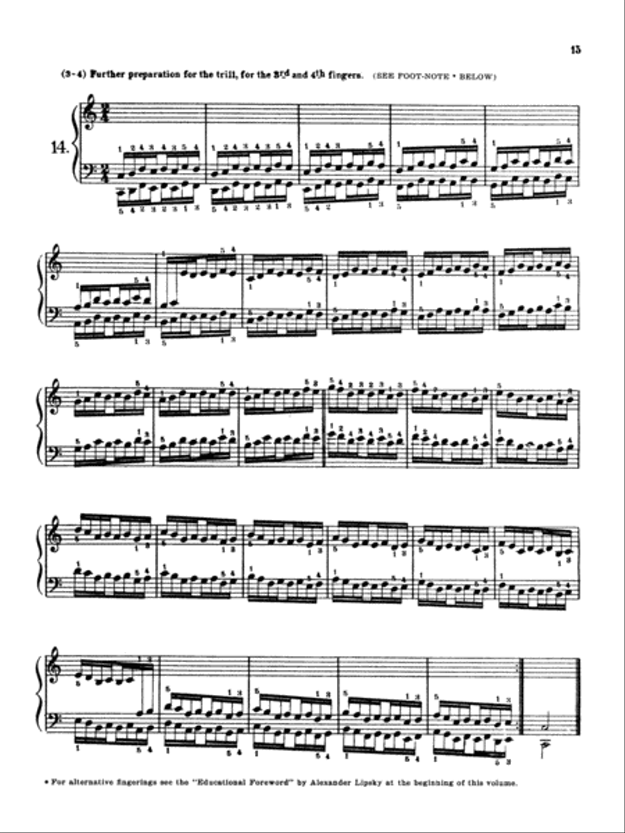 Hanon: The Virtuoso Pianist (Volume I) Piano Solo scores gallery preview page 1