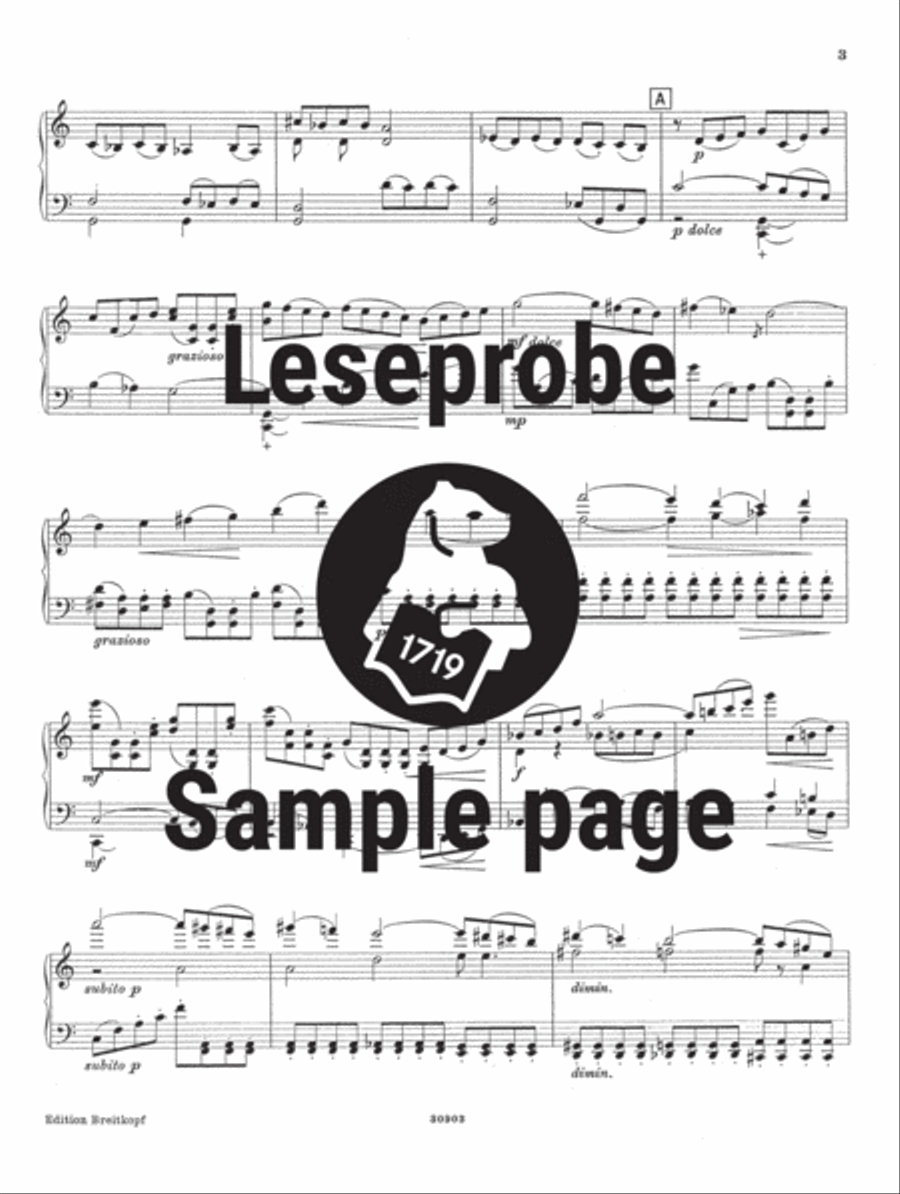 Duo concertante Werk 19 Violin scores gallery preview page 4