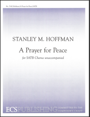 Book cover for A Prayer for Peace