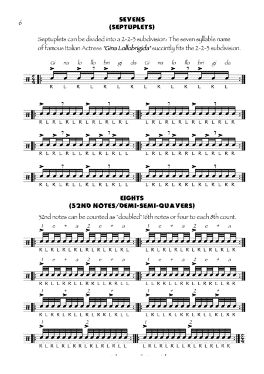 The Numbers Game Drum Set scores gallery preview page 6