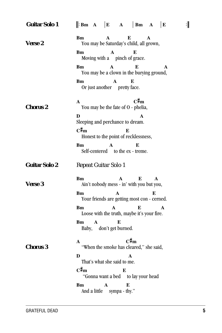 Althea Acoustic Guitar scores gallery preview page 2