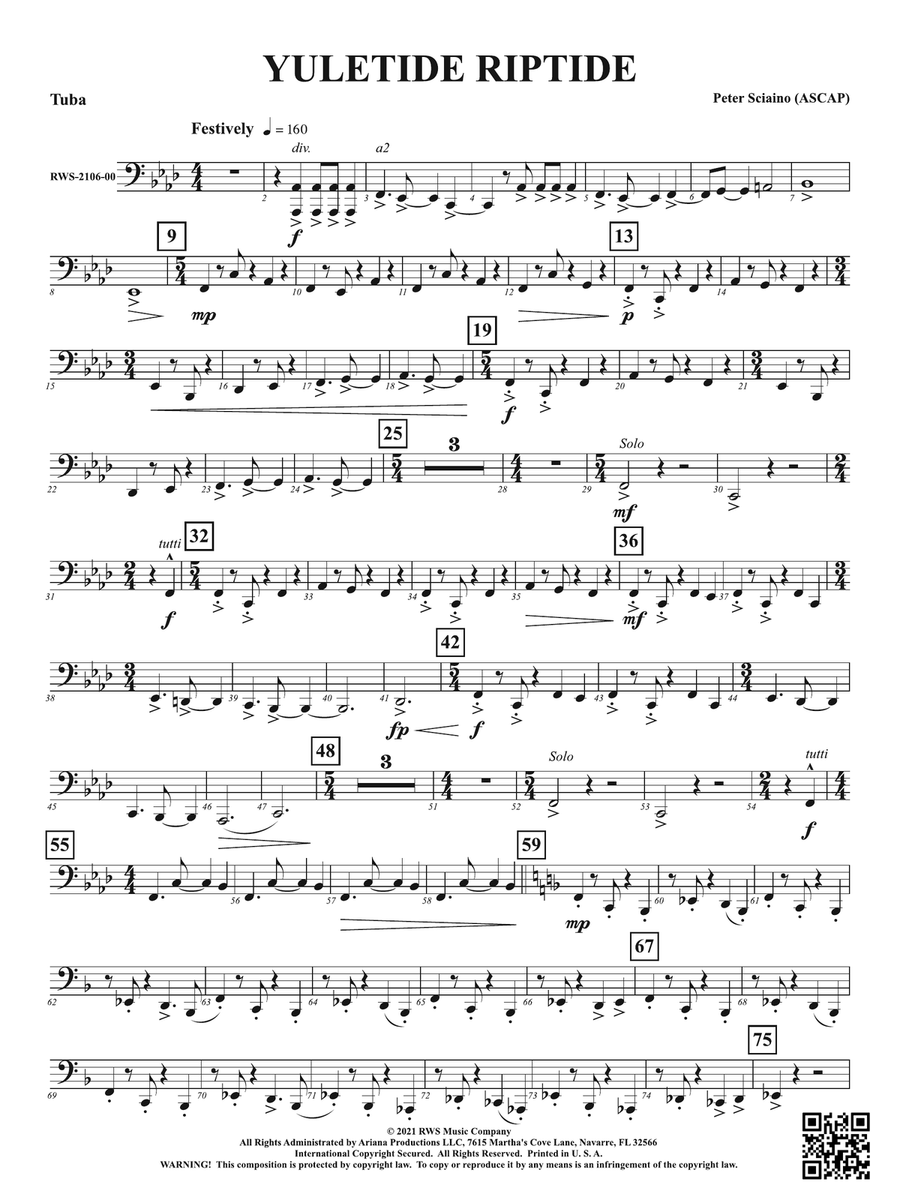 Yuletide Riptide: Tuba