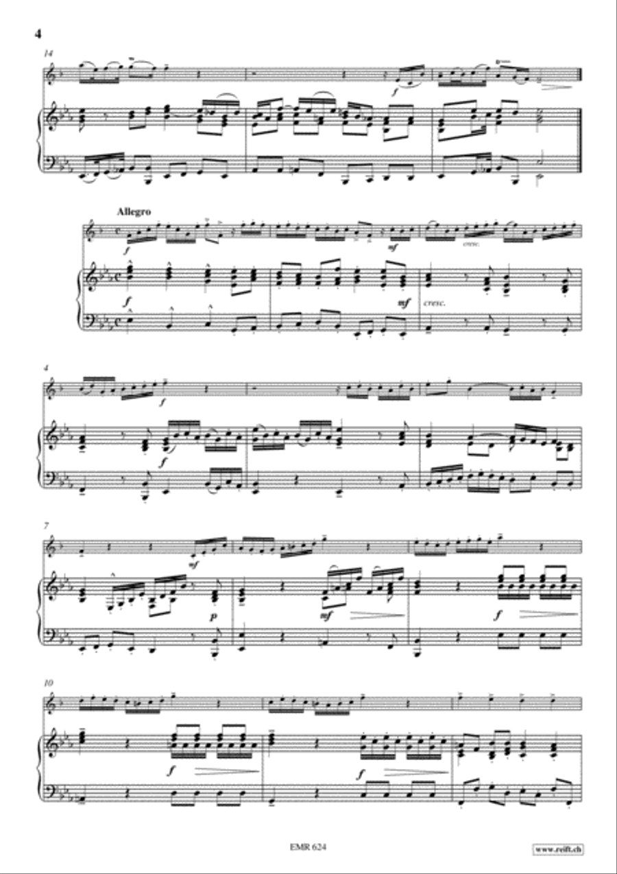 Konzert Es-Dur Trumpet Solo scores gallery preview page 4