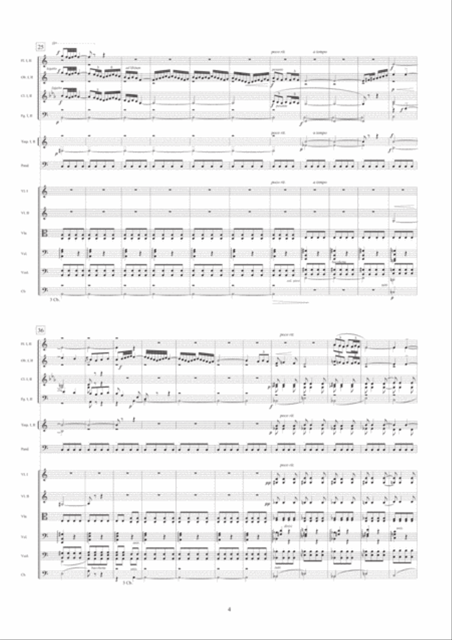 Records campestres. Danses per a oboè i orquestra Full Orchestra scores gallery preview page 6
