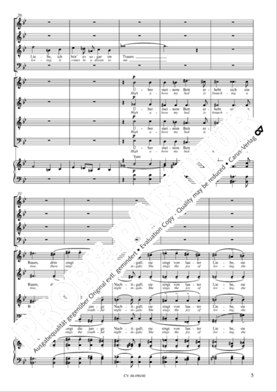 Grim death, it is the cooling night 4-Part scores gallery preview page 6