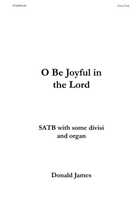 Book cover for O Be Joyful in the Lord