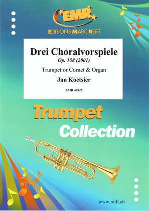Book cover for Drei Choralvorspiele