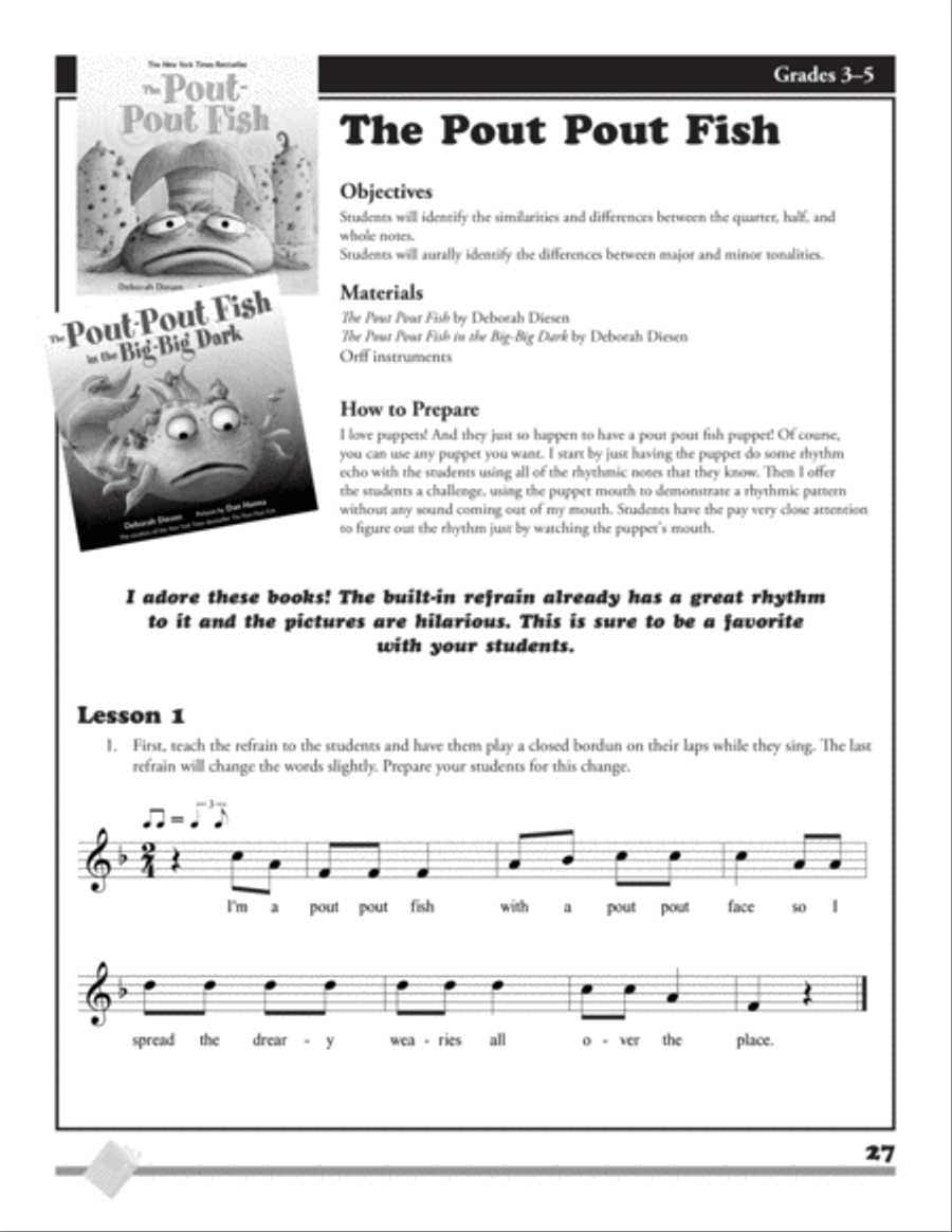 Awesome Books with Musical Hooks