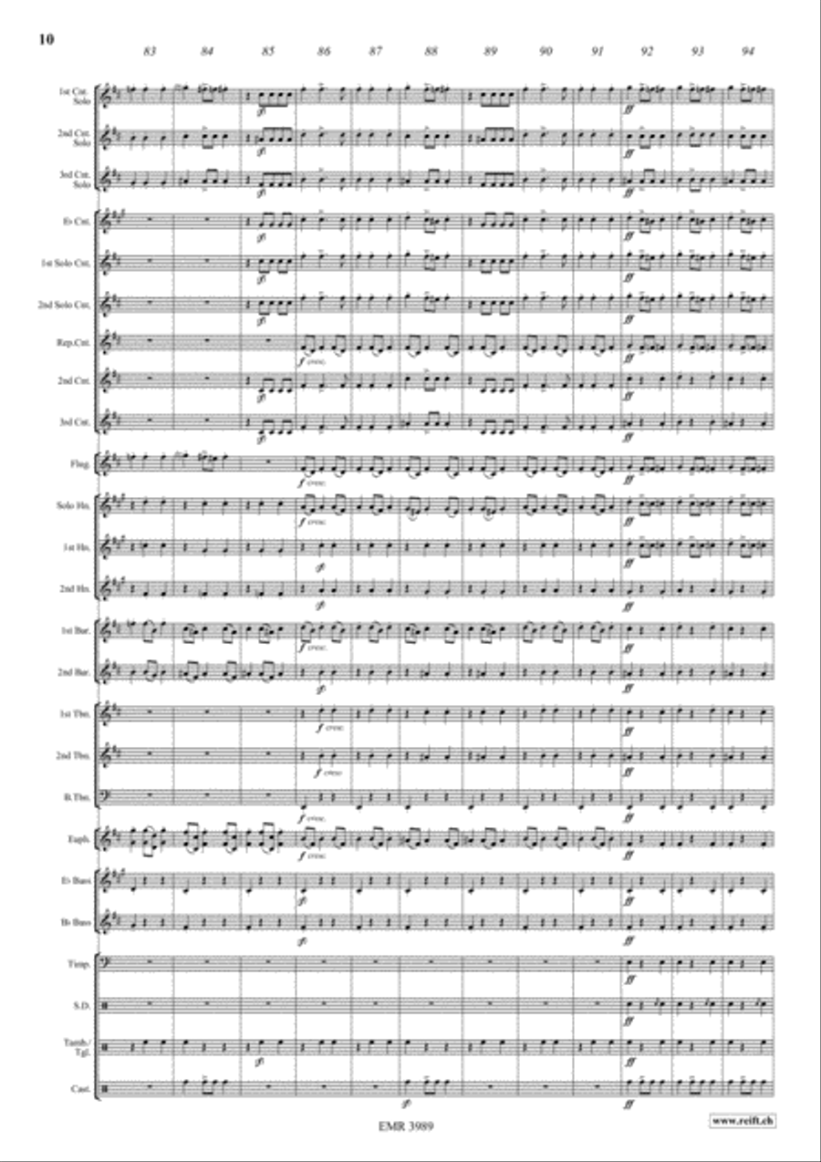 Intermedio Intermedio Brass Band scores gallery preview page 11