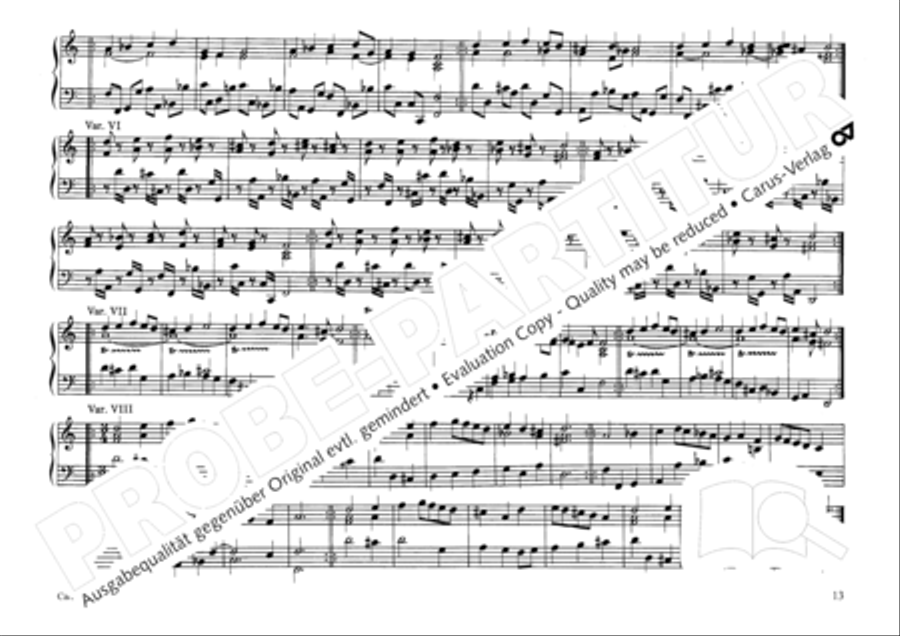 Estendorffer: Orgelwerke II (Organ Works II) Organ Solo scores gallery preview page 16