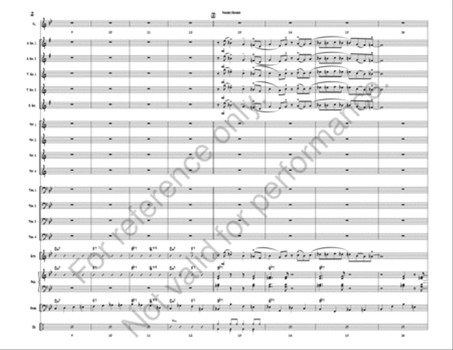Fender Bender Fender Bender Jazz Ensemble scores gallery preview page 4