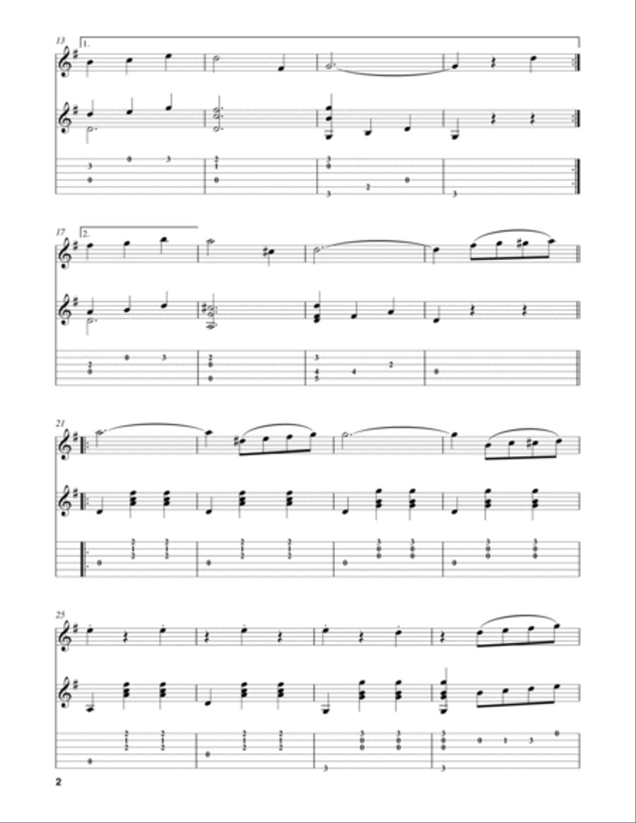 Where the Lemon Trees Bloom Flute scores gallery preview page 2