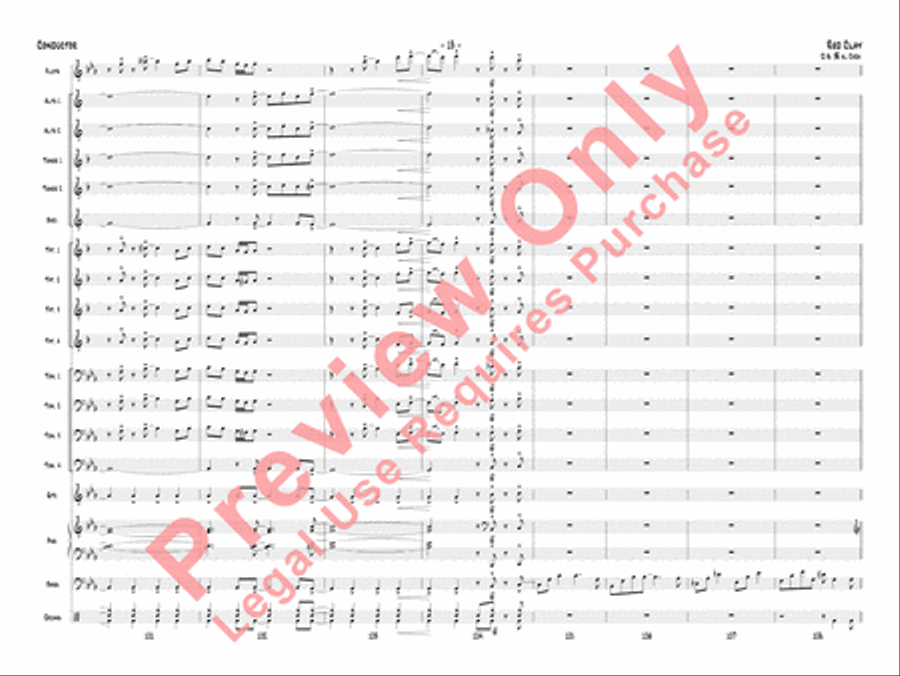 Red Clay Jazz Ensemble scores gallery preview page 16