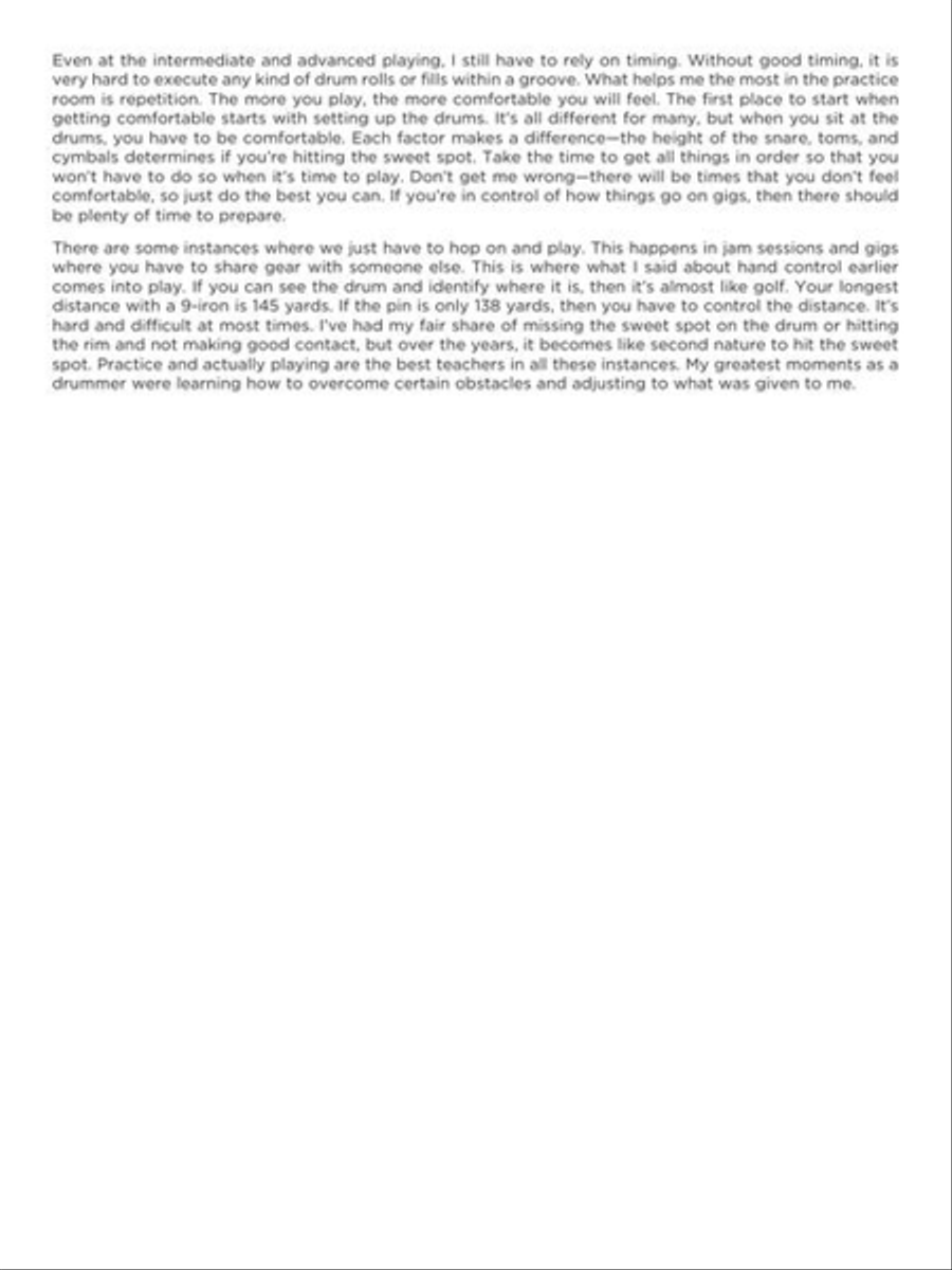 Pop, R&B and Gospel Drumming Drums scores gallery preview page 13
