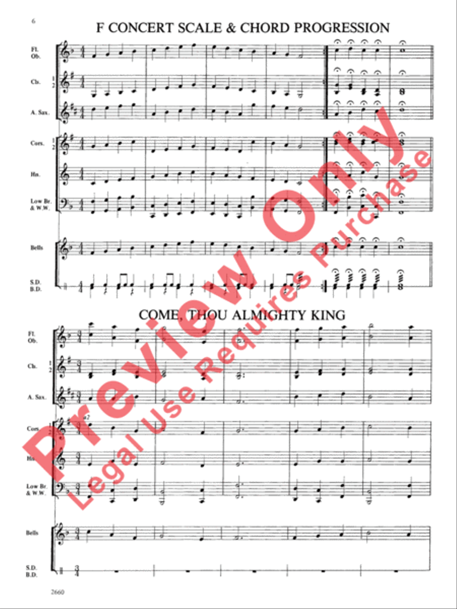Basic Band Warm-ups