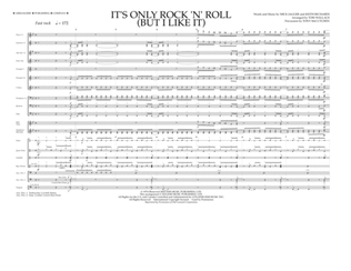 It's Only Rock 'n' Roll (But I Like It) - Full Score