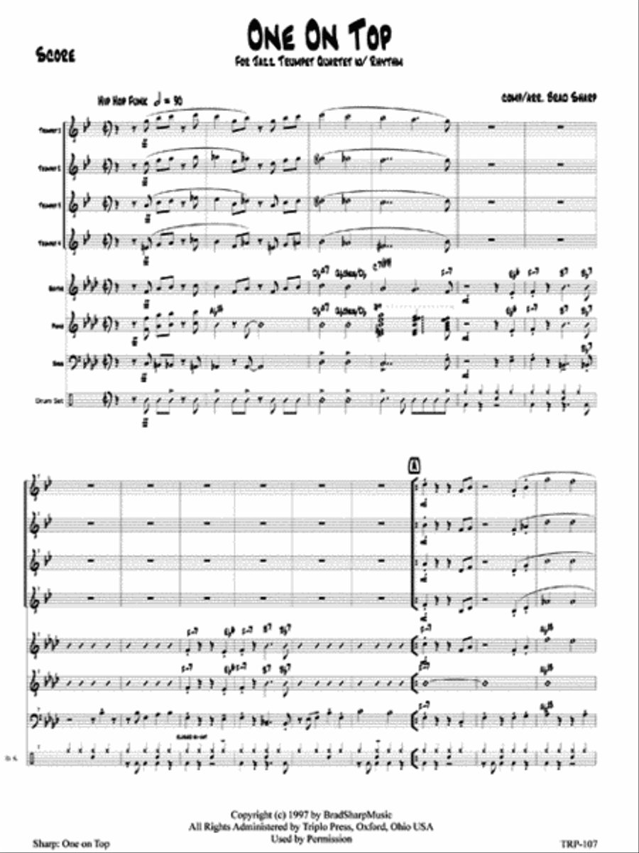 One on Top Small Ensemble scores gallery preview page 2