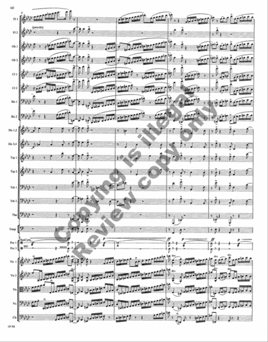 Symphony No. 1 Full Orchestra scores gallery preview page 164