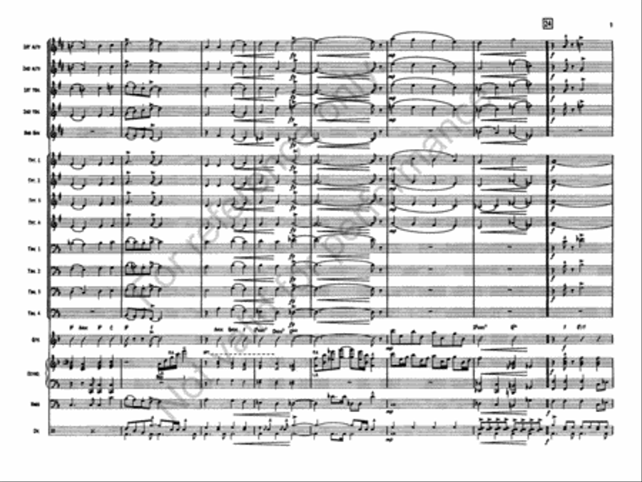 Christmas and Holiday Jazz Saver Pack Jazz Ensemble scores gallery preview page 5