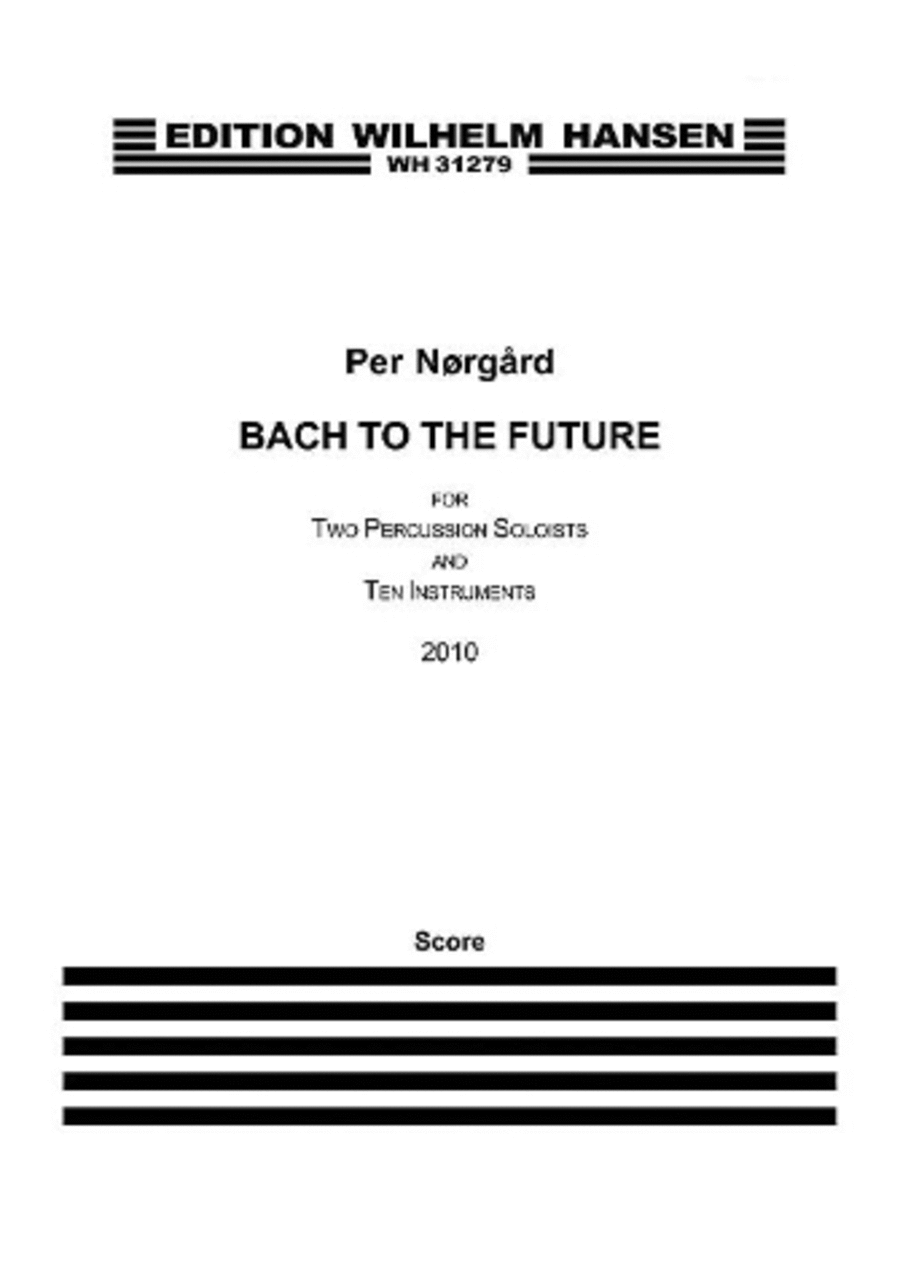 Bach to the Future (Reduced Version) Percussion scores gallery preview page 1