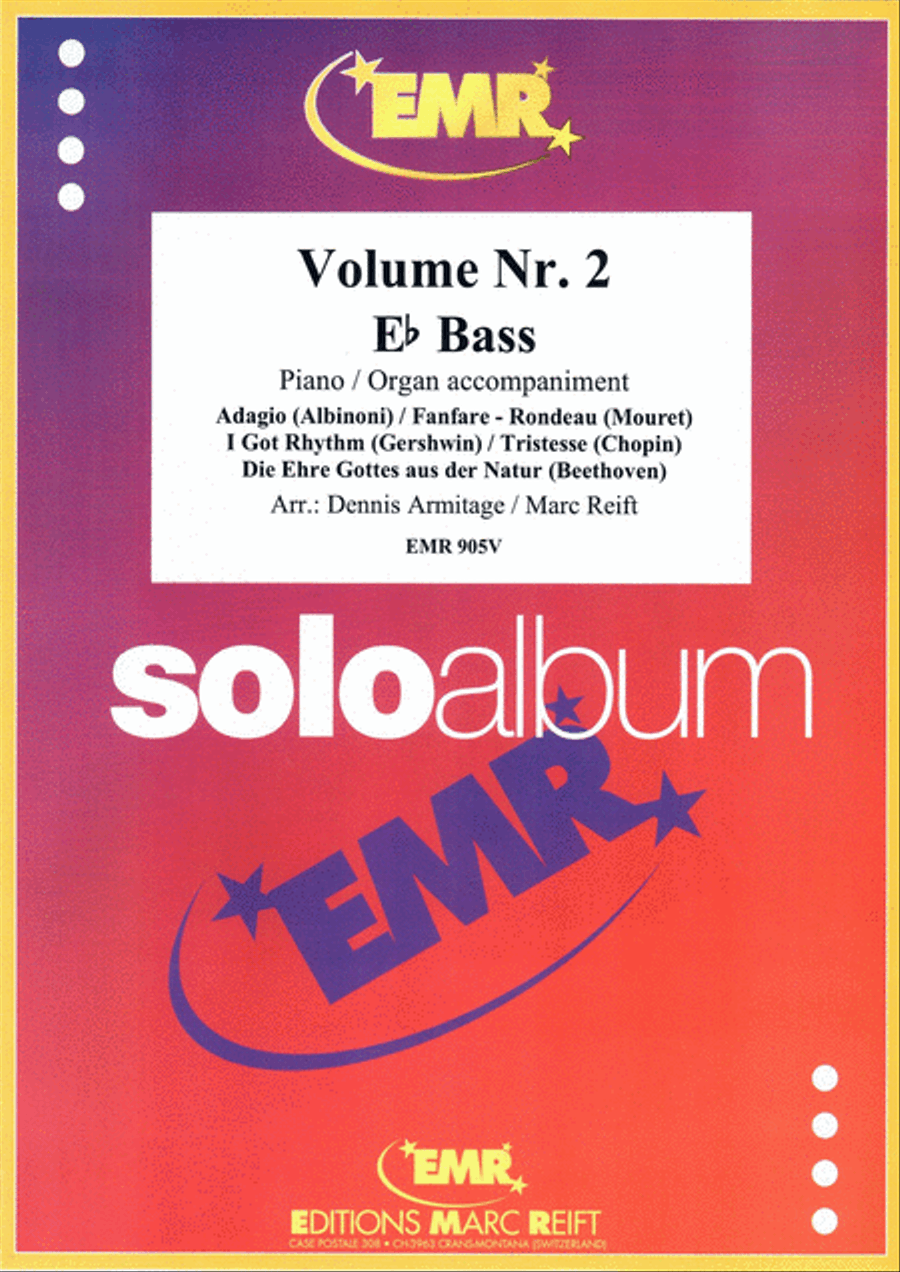 Solo Album Volume 02 Organ scores gallery preview page 1