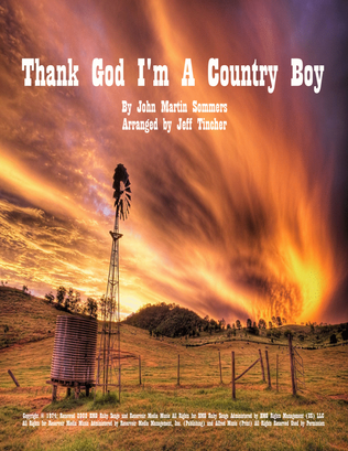 Book cover for Thank God I'm A Country Boy