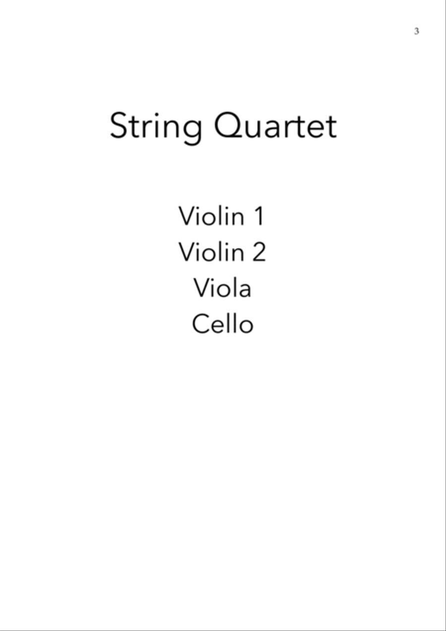 All Of Me String Quartet scores gallery preview page 3