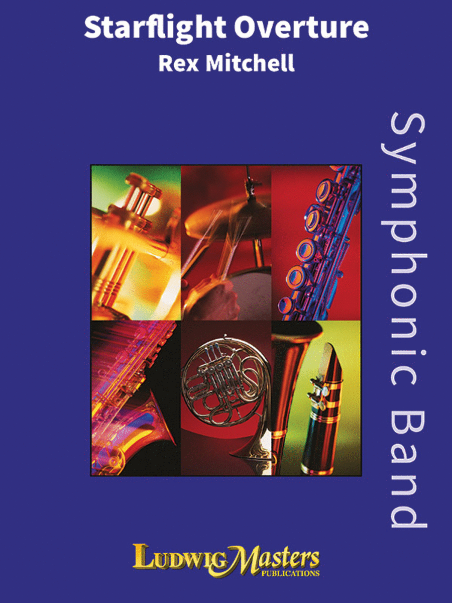 Starflight Overture Concert Band scores gallery preview page 1