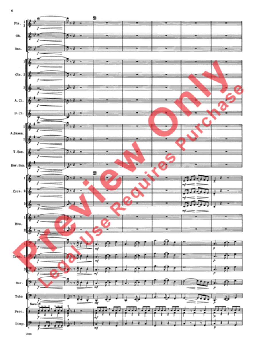 Festivity Festivity Concert Band scores gallery preview page 5