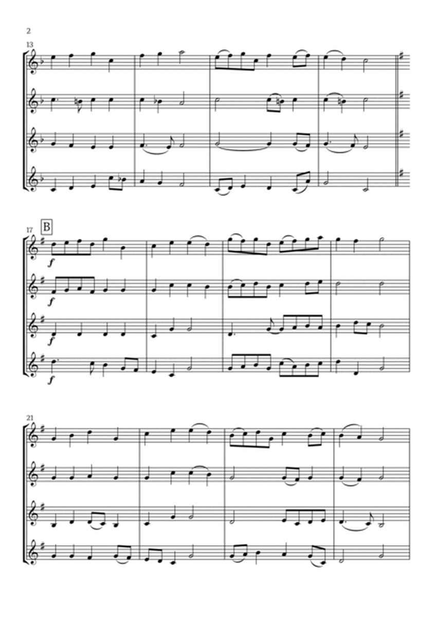 5 Beautiful Easter Hymns (for Clarinet Quartet) image number null
