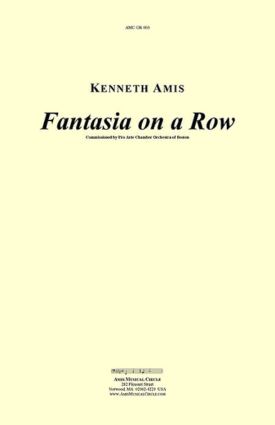 Fantasia on a Row image number null
