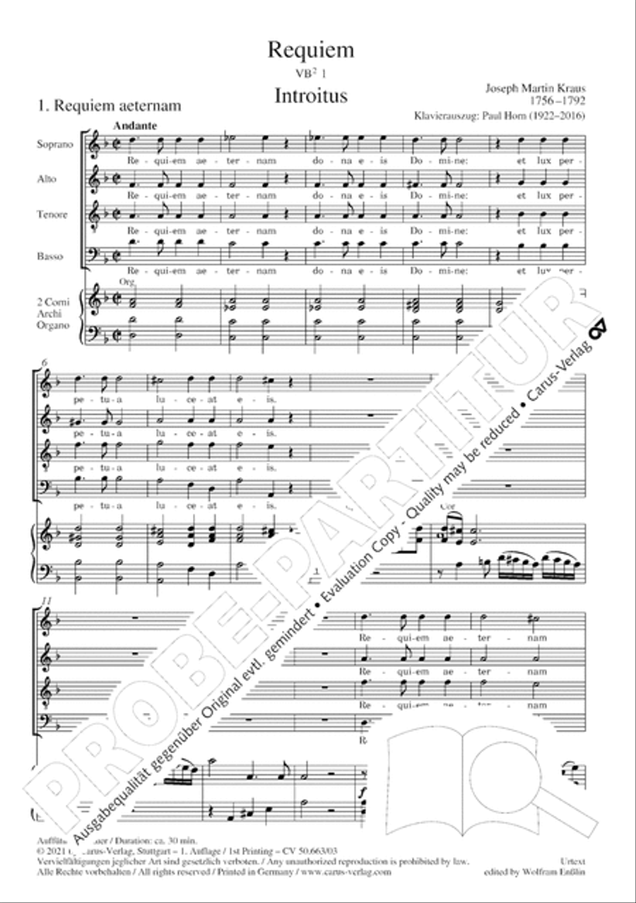 Requiem Requiem 4-Part scores gallery preview page 6
