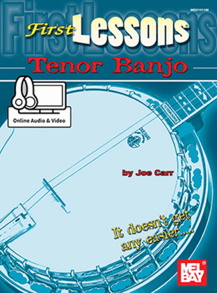 Book cover for First Lessons Tenor Banjo