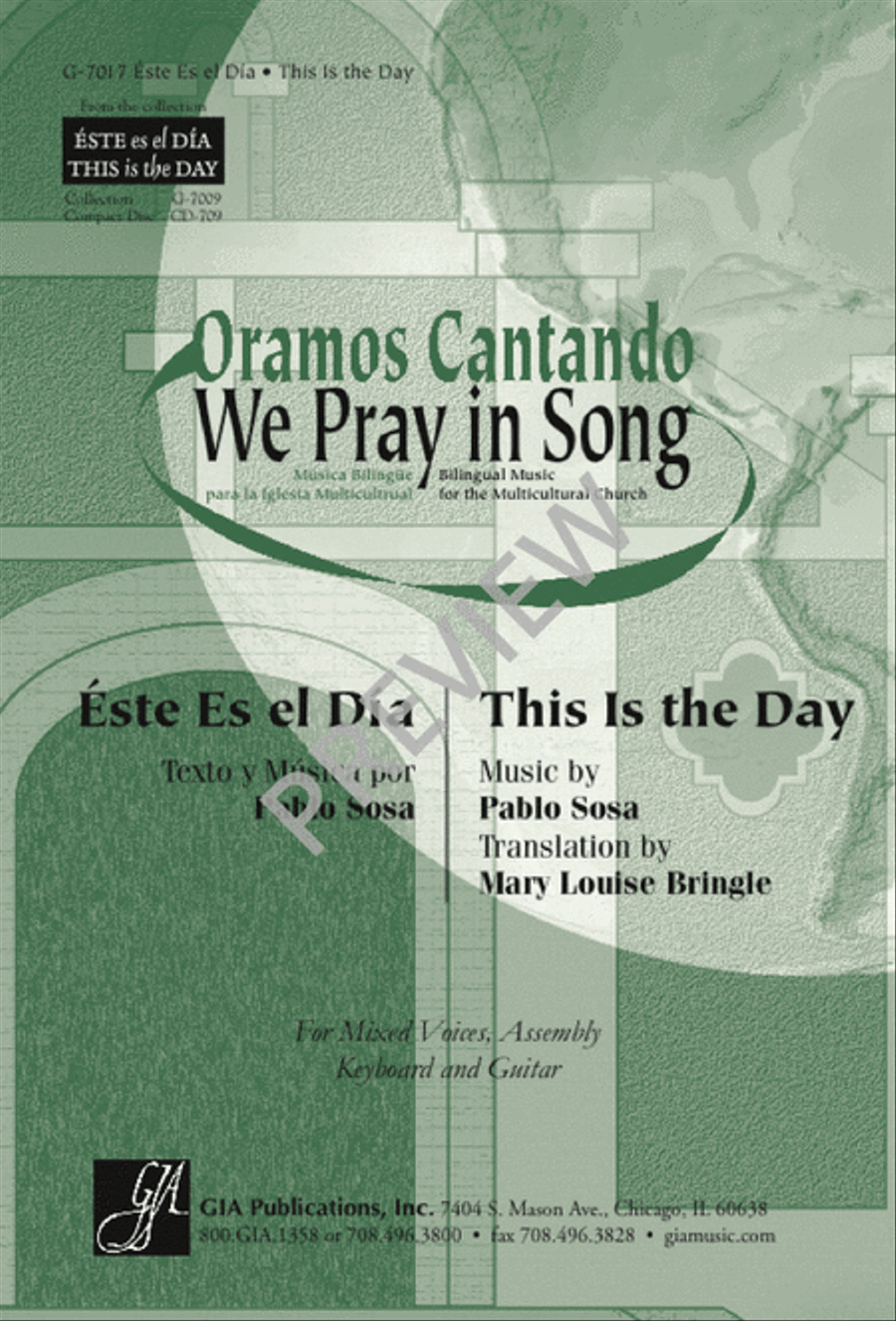 Éste es el día / This Is the Day Choir scores gallery preview page 1