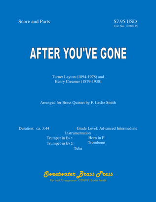 After You’ve Gone