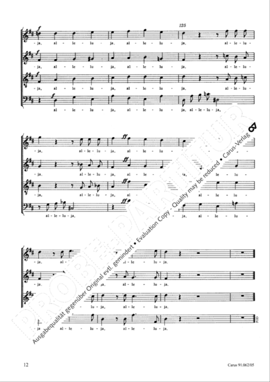 Exsulta filia Sion Exsulta filia Sion 4-Part scores gallery preview page 13