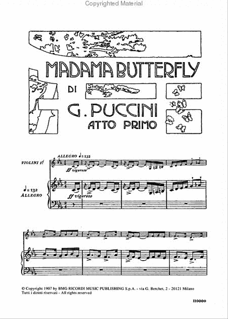 Madama Butterfly Madama Butterfly Voice scores gallery preview page 2