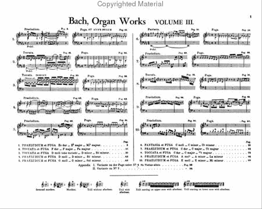 Complete Organ Works, Volume 3 Organ scores gallery preview page 2