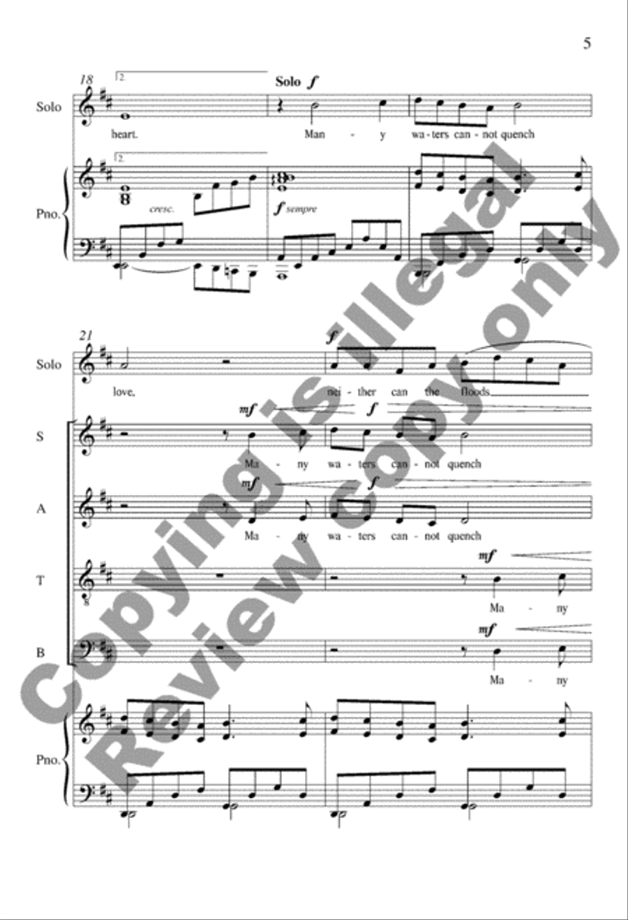 Set Me as a Seal 4-Part scores gallery preview page 16