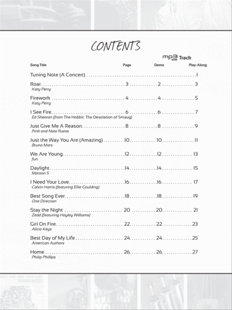 Easy Pop & Rock Hits Instrumental Solos for Strings String Orchestra scores gallery preview page 2